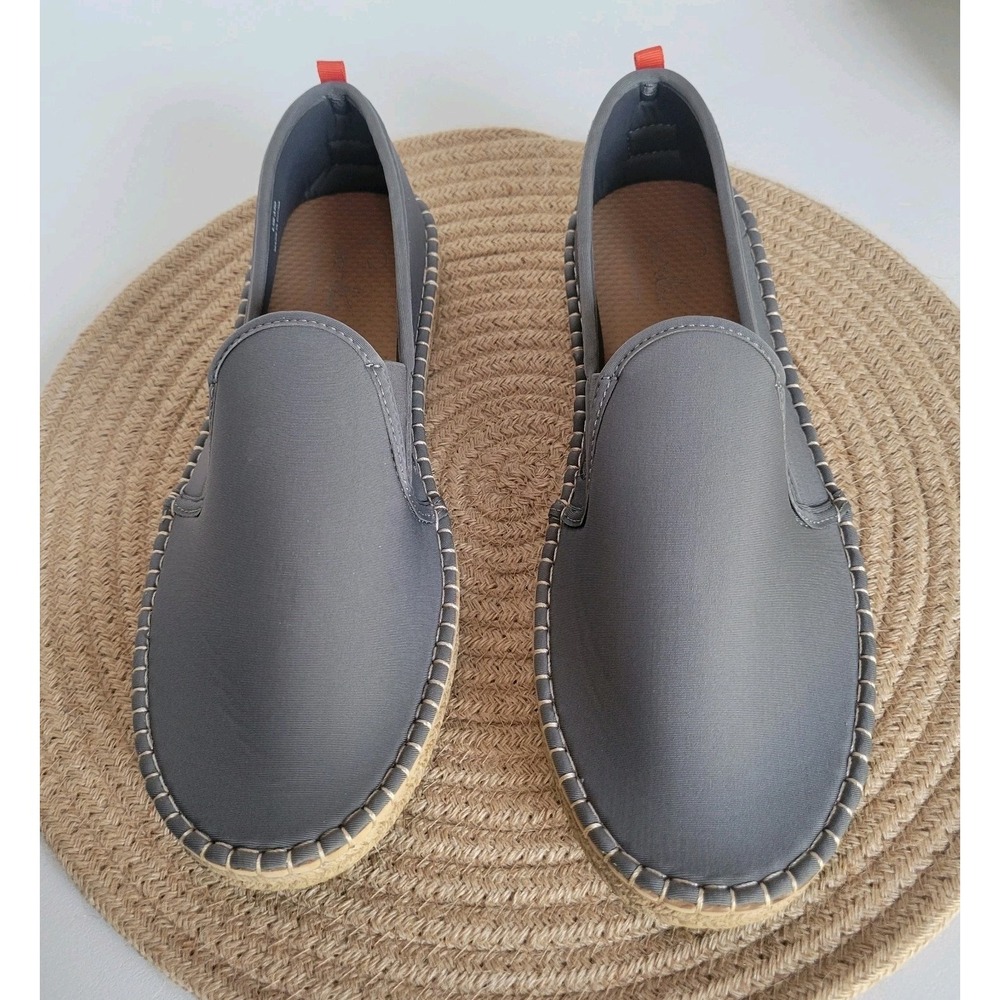 Seastar Beachwear Men's Slip On Boat Shoes Sz 9 Casual Loafers Beachcomber Gray